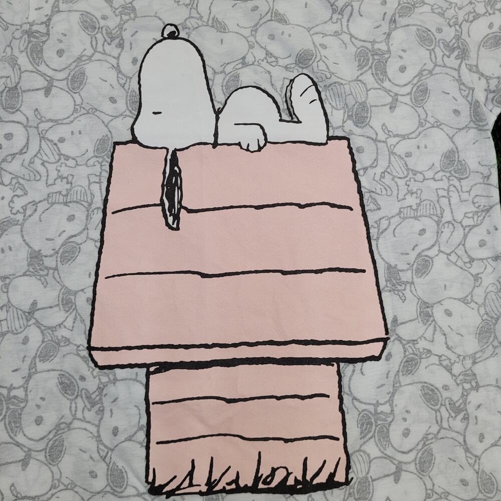 Snoopy AOP Shirt Womens Small 17x26 Peanuts - Picture 4 of 12